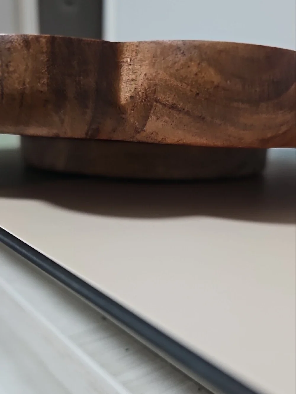 Lazy Susan Wood -Handcrafted Blue Ocean With Epoxy Resin